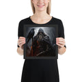 Nordic mythology art print showing Odin as watcher between worlds