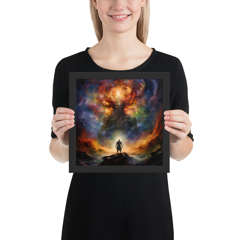 Cosmic Norse wall art inspired by Ymir and the birth of the worlds