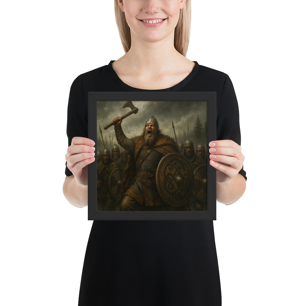 Historical Viking artwork inspired by the final battle of Harald Hardrada and the end of the Viking Age