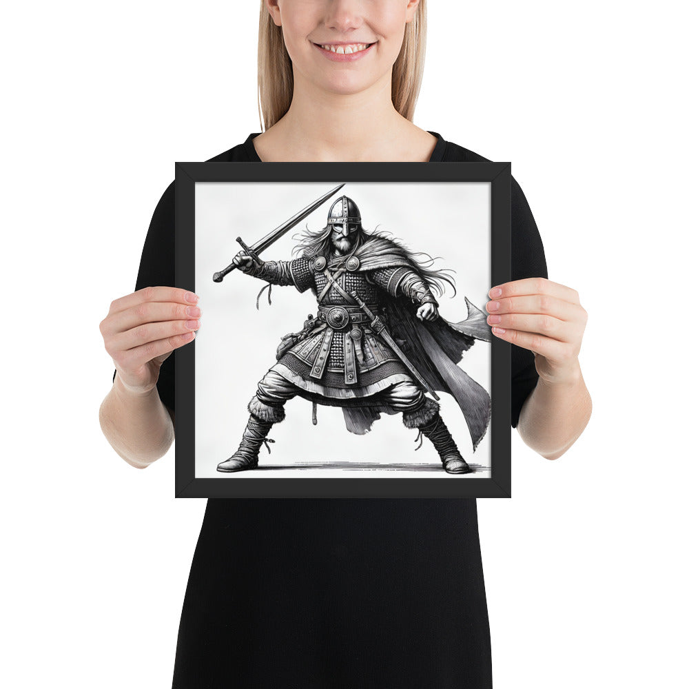 Berserker Viking wall decor inspired by Norse warrior tradition