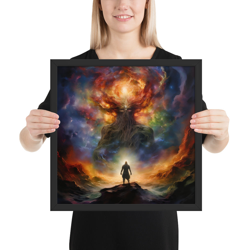 Ymir primordial giant wall art showing Norse creation myth scene