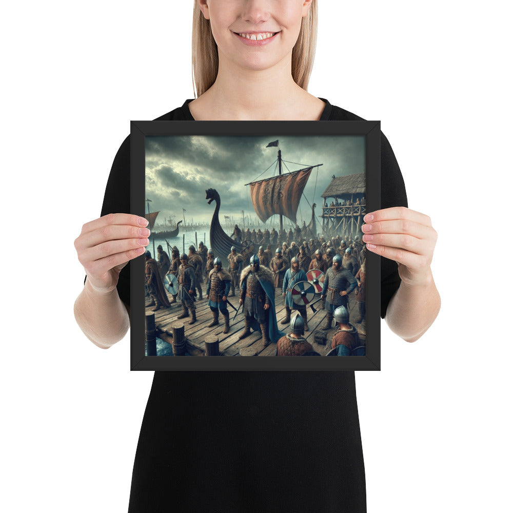 Viking voyage wall decor inspired by Norse unity and exploration